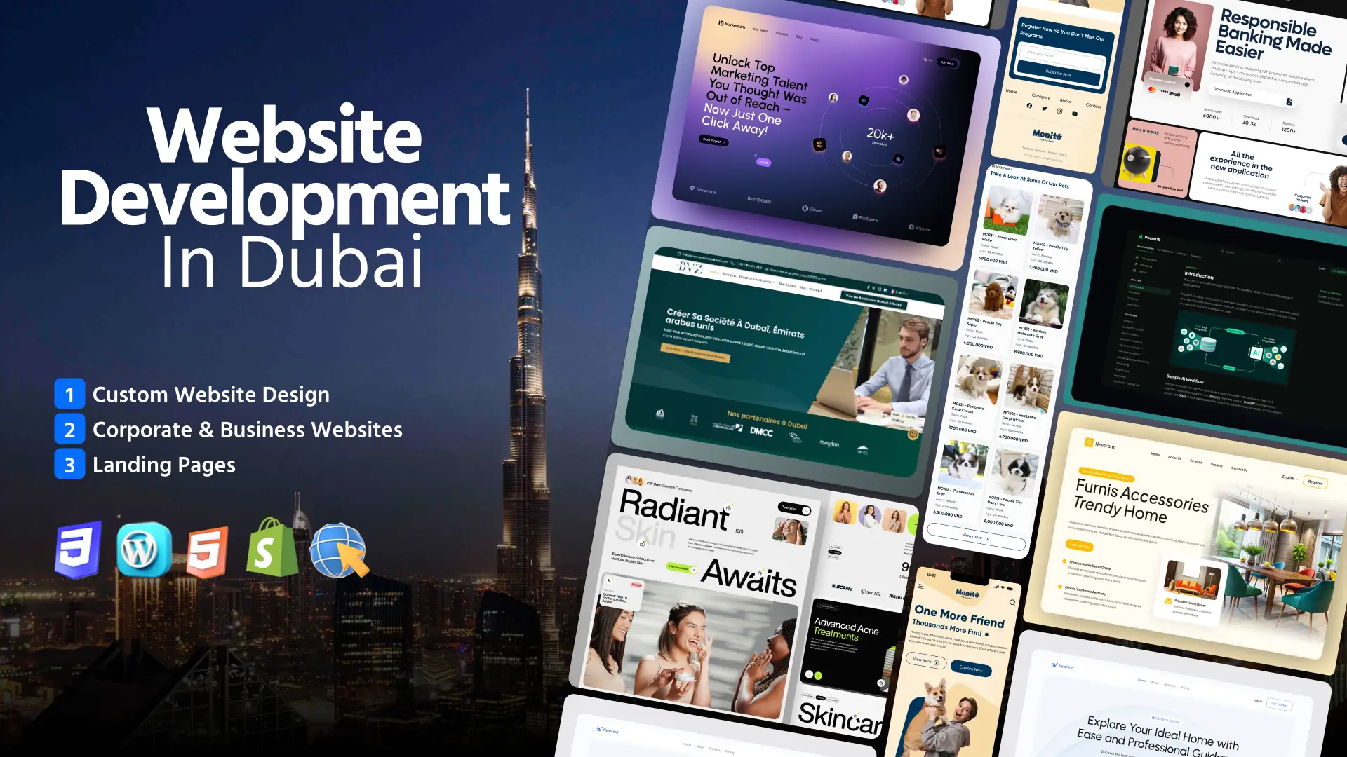 Website Design & Development Services in Dubai