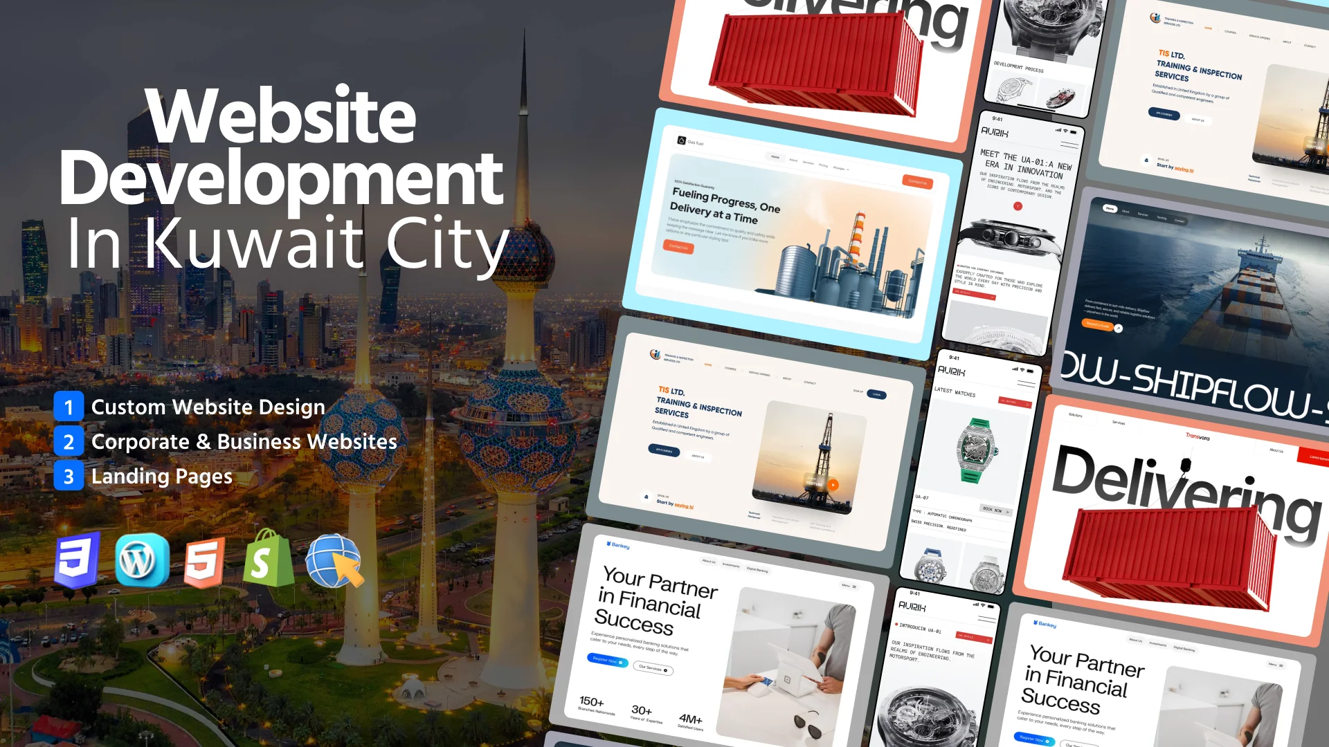 Website Design & Development Services in Kuwait City