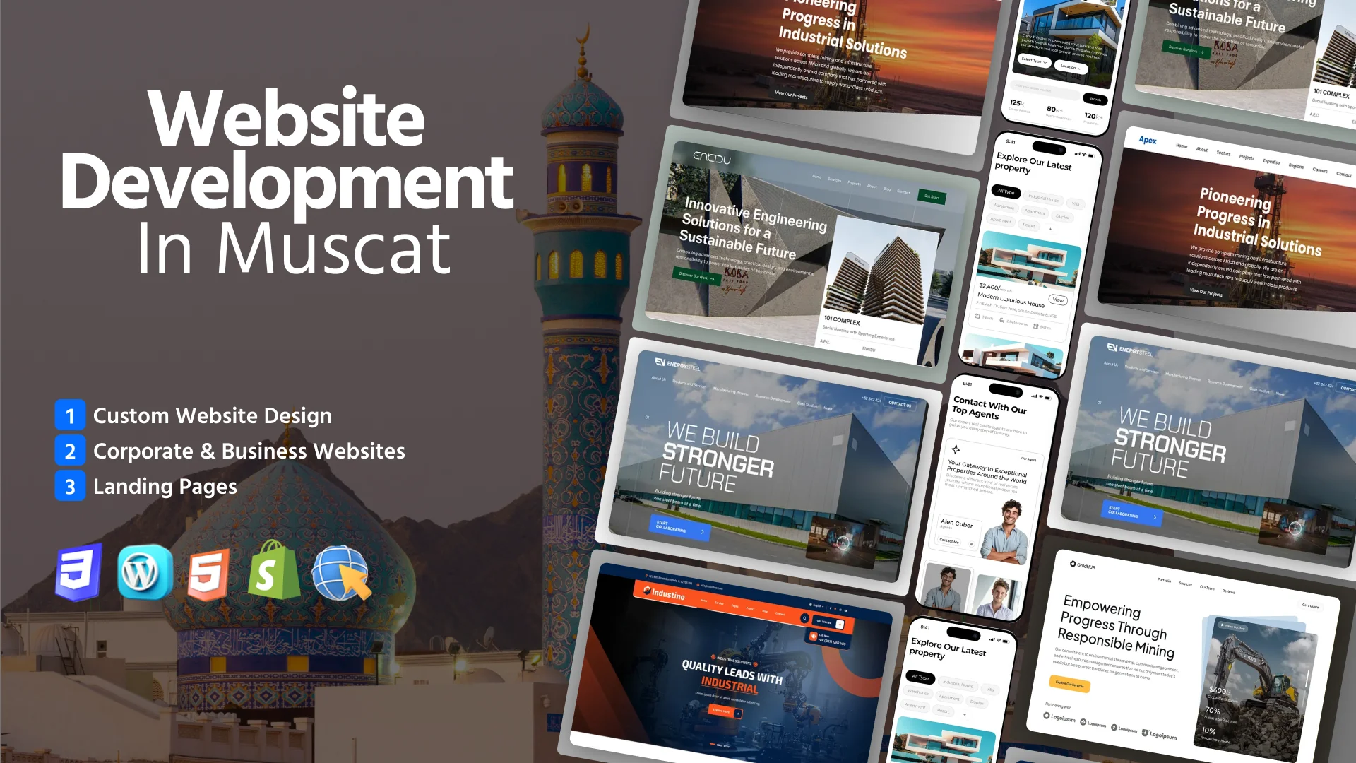 Website Design & Development Service in Muscat