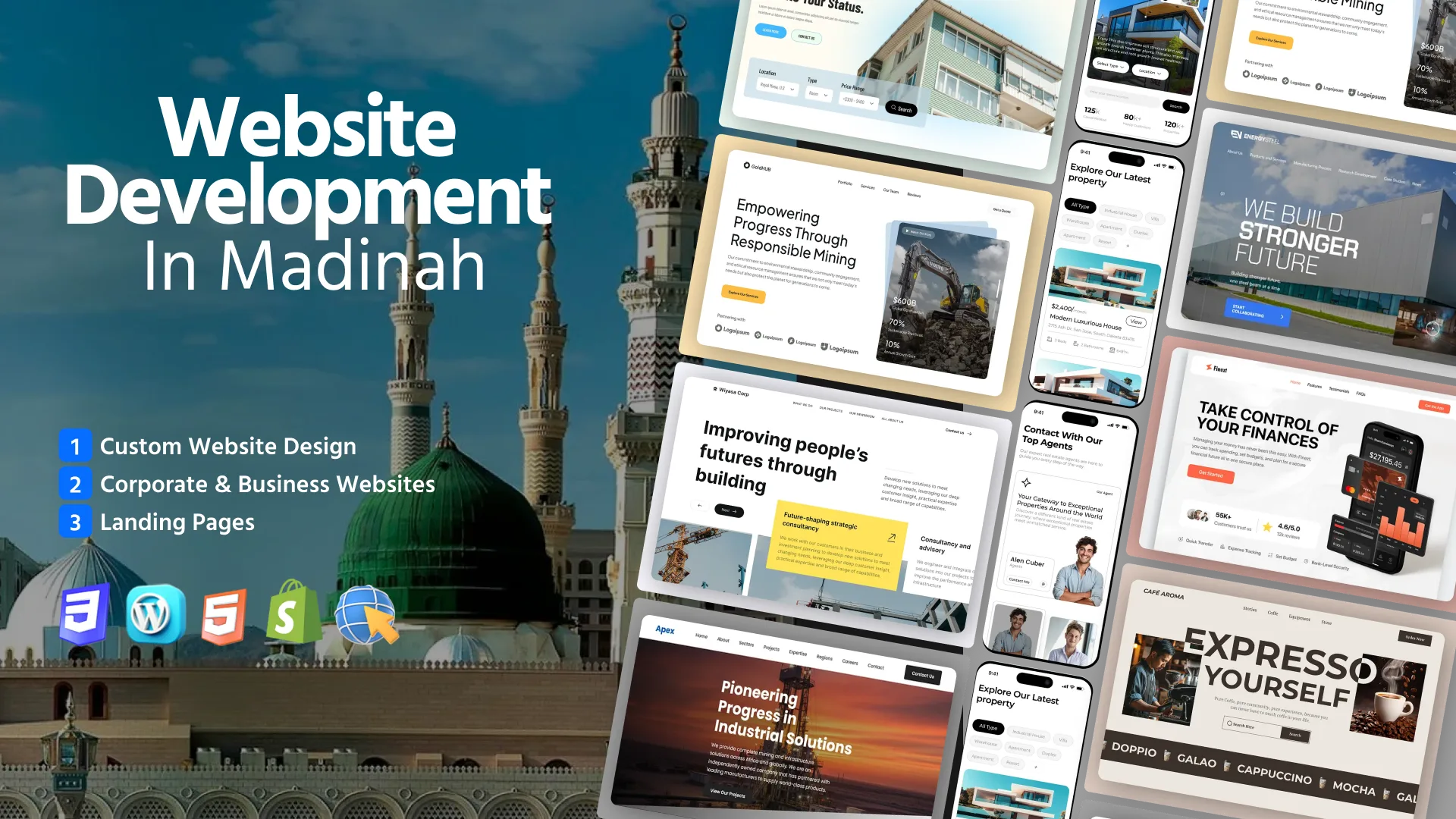 Website Design & Development Company in Madinah