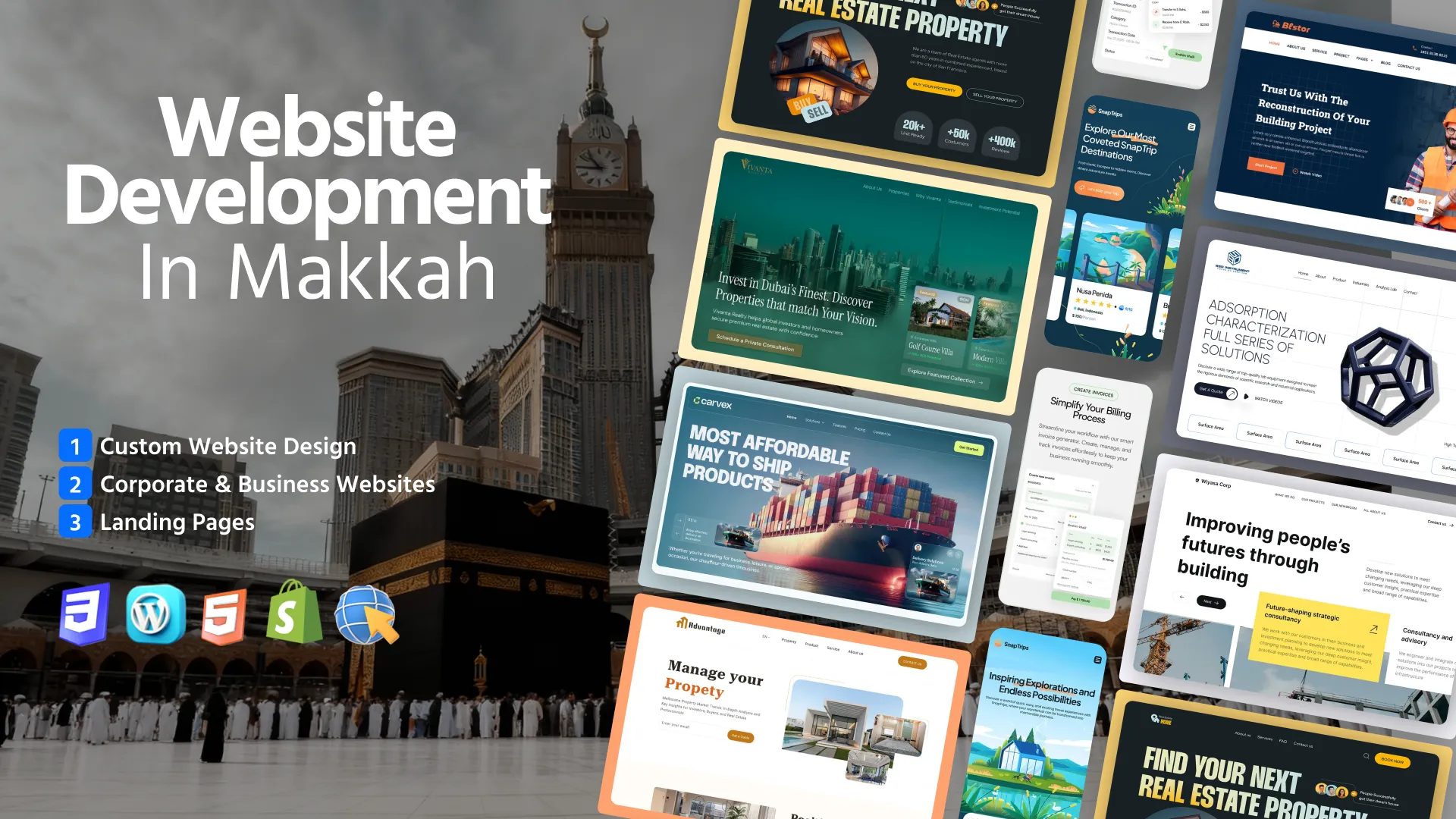 Website Design & Development Company in Makkah
