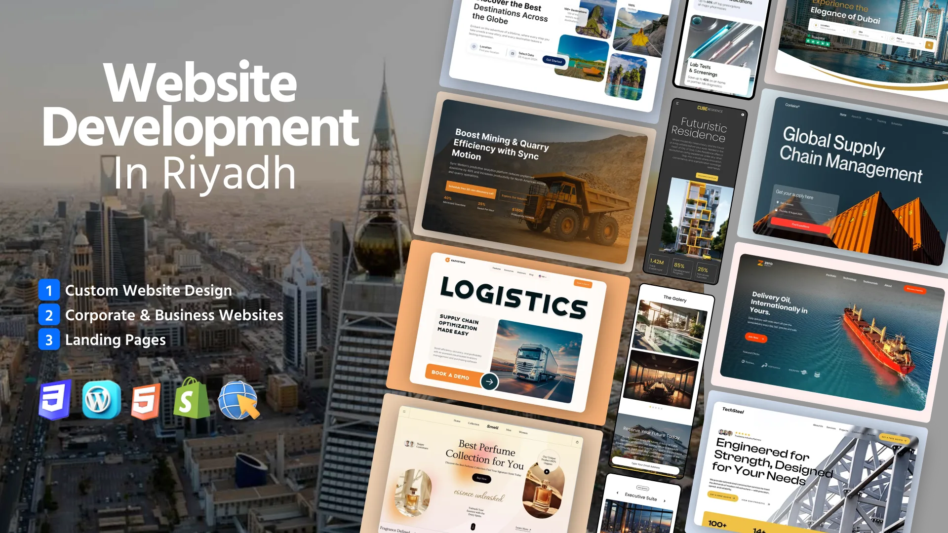 Website Design & Development Company in Riyadh