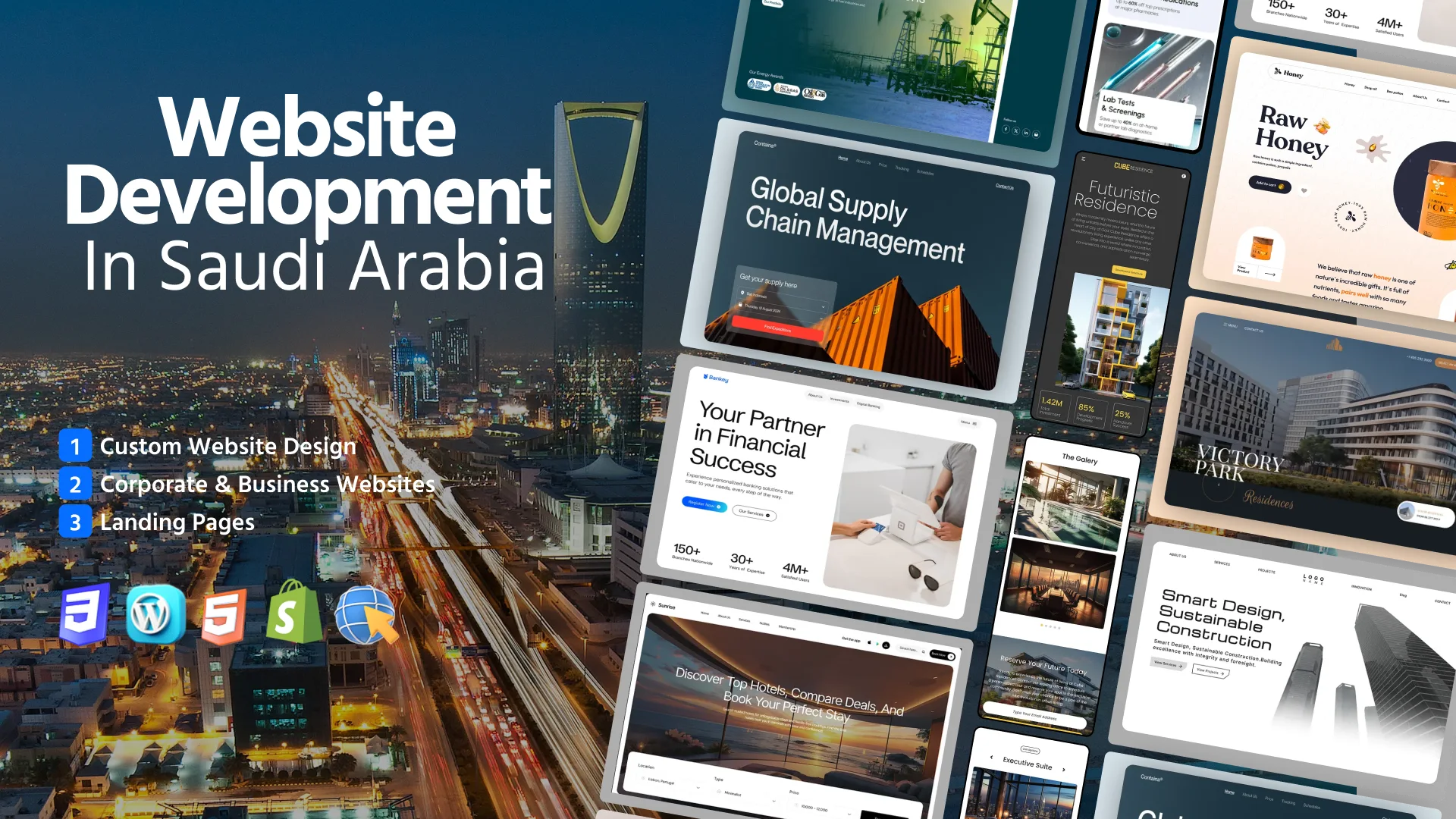 Website Design & Development Service in Saudi Arabia
