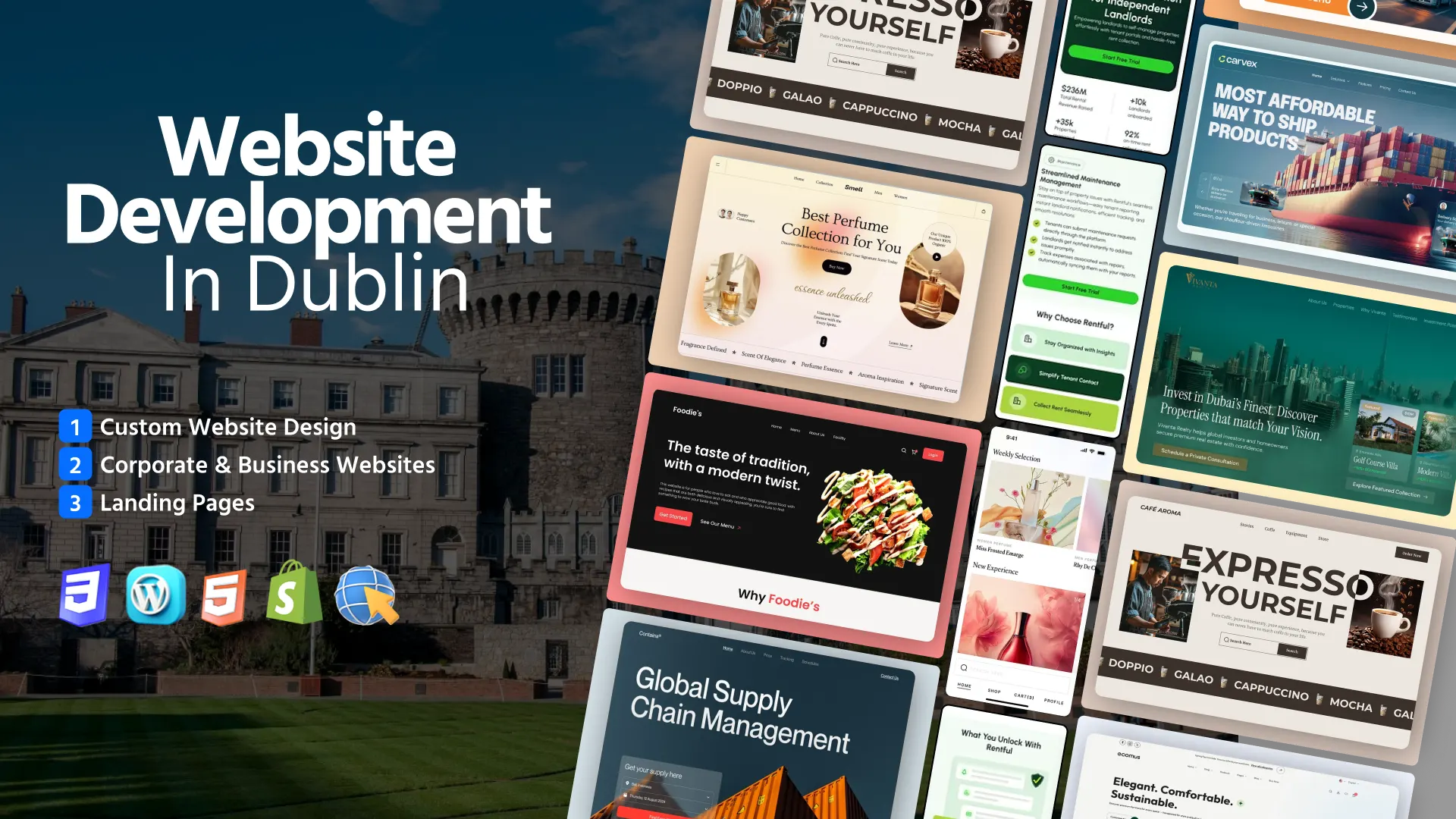 Website Design & Development Services in Dublin