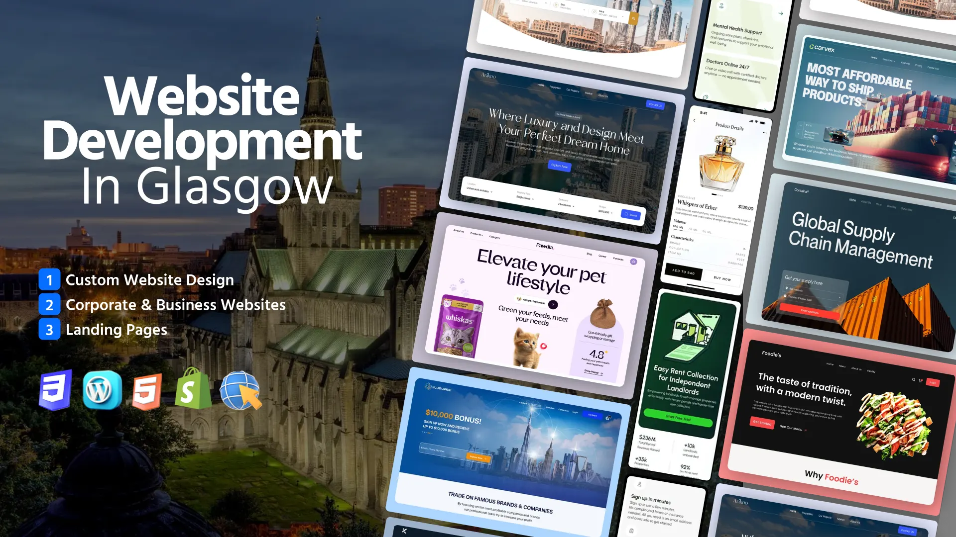 Website Design & Development Services in Glasgow